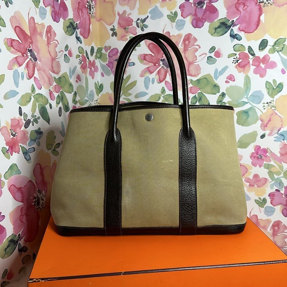 💯Authentic Hermes Garden Party PM🍀 - Picture 3 of 17
